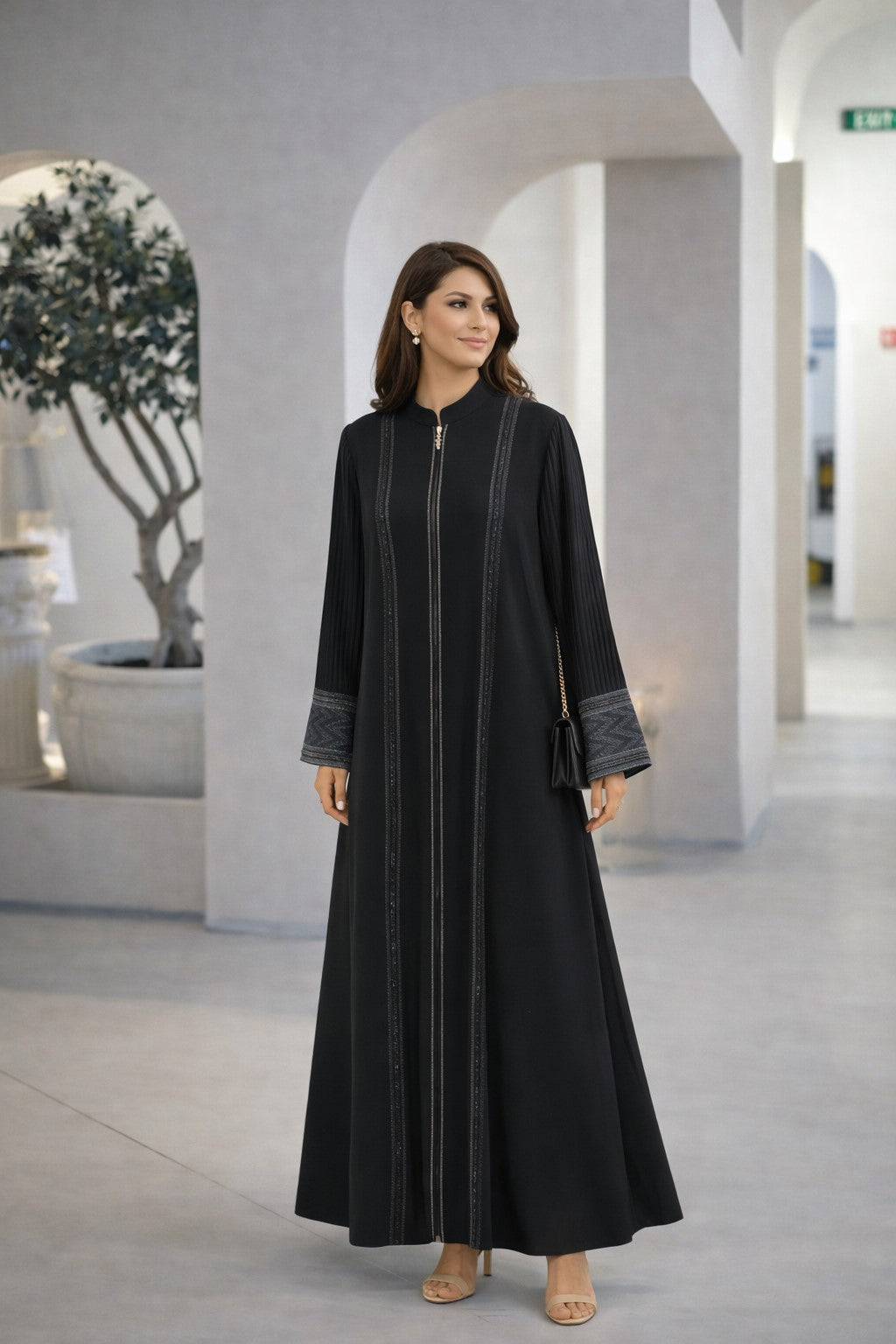 Odara Noir Luxe Abaya