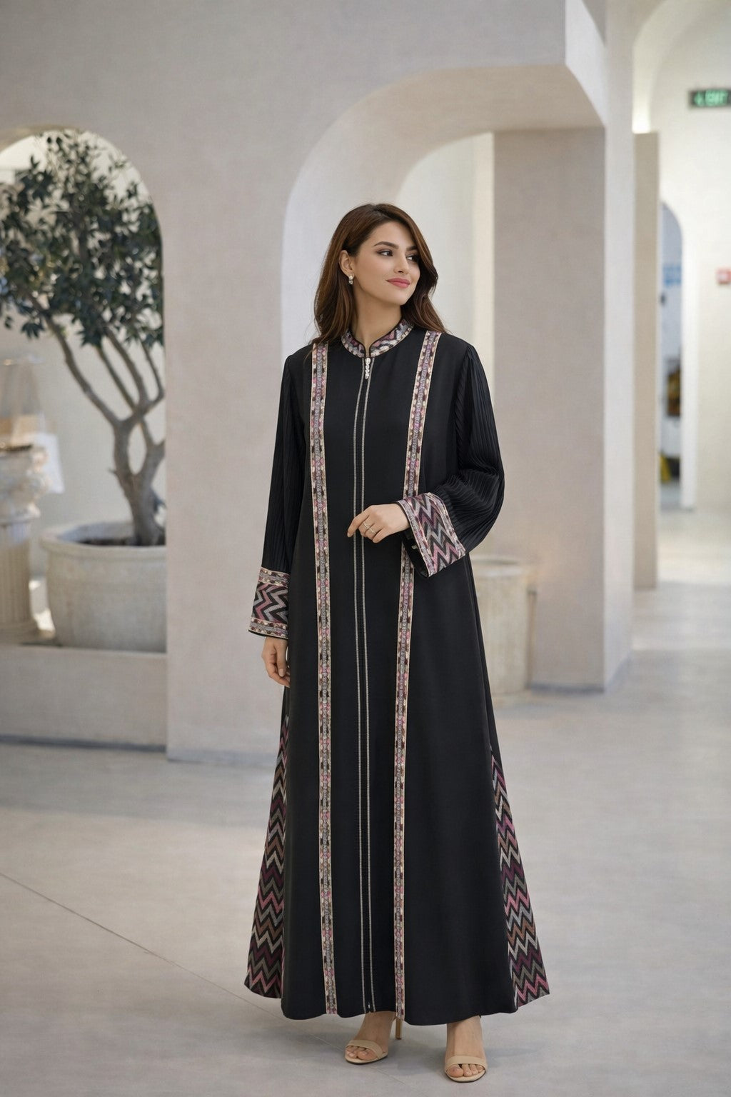 Odara Noir Luxe Abaya