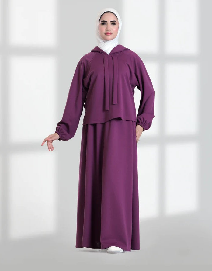 Women's winter skirt set