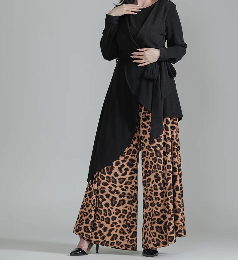 Women's trendy tiger set