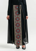 Embroidered Chiffon Style Skirt