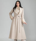 Women's fur jacket with shirt