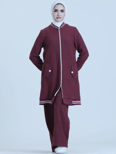 Women's long training suit